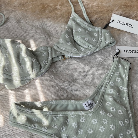 NWT Montce Jade Floral Bikini Size XS Sold Separately - Picture 4 of 6